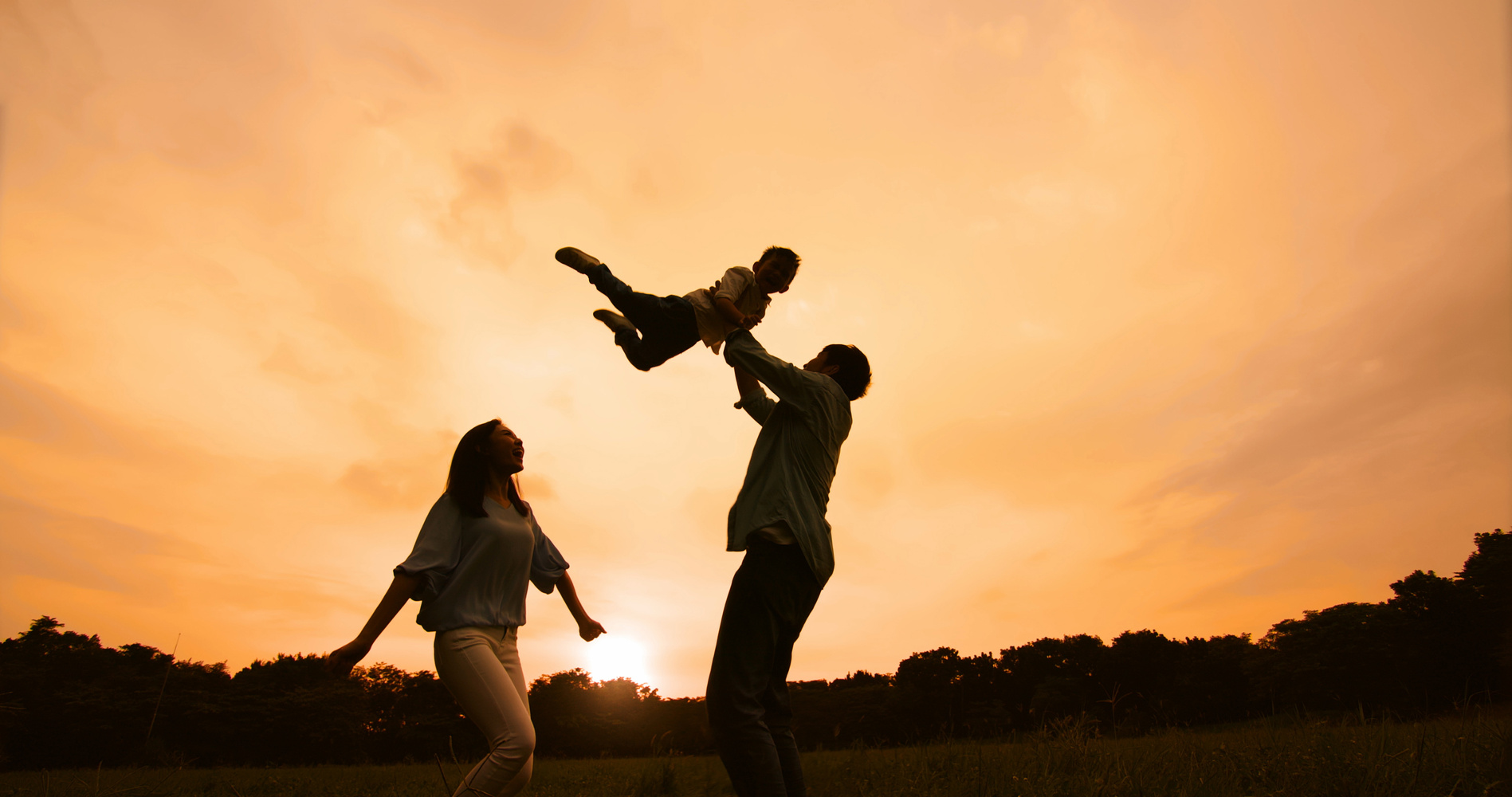 Asian Parents and Boy